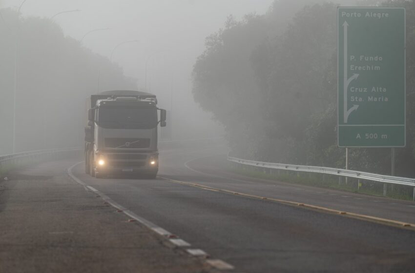 Neblina: ViaSul alerta sobre como trafegar com segurança