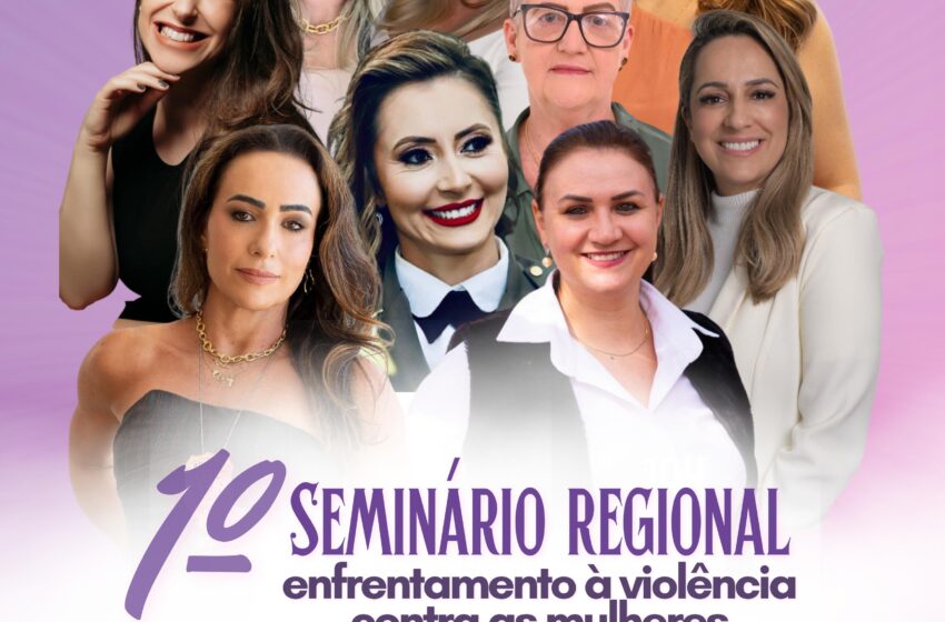 Agosto Lilás: AMZOP e URI-FW lançam 1º Seminário Regional Enfrentamento à Violência contra as mulheres