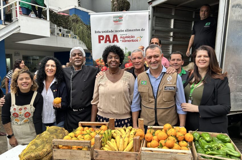 Brasil sai do Mapa da Fome com o apoio do Programa de Aquisição de Alimentos (PAA), da Conab