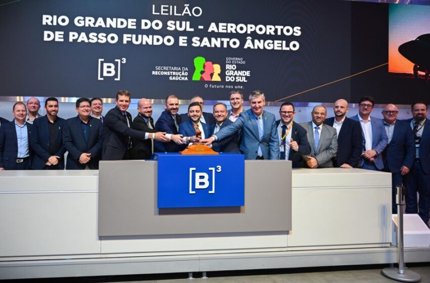  Leilão garante investimento de R$ 102 milhões em melhorias nos aeroportos de Passo Fundo e Santo Ângelo