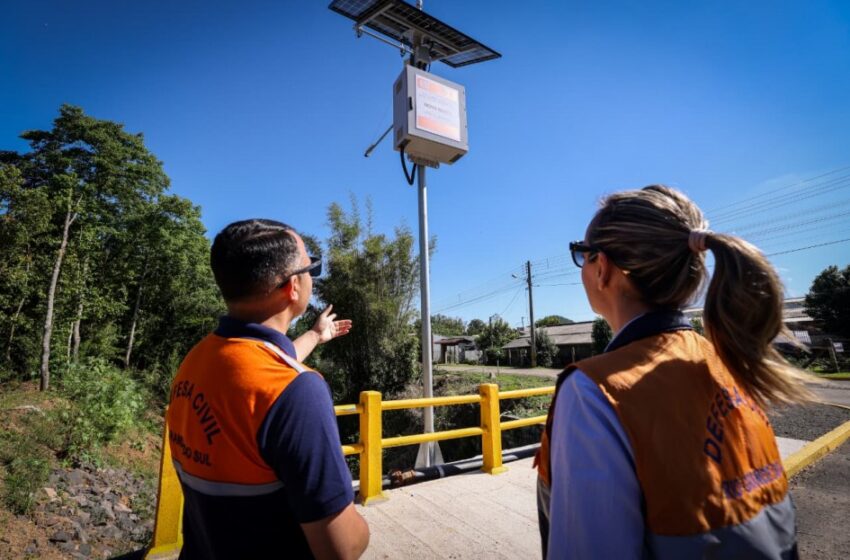  Governo Leite inicia instalação de estações de monitoramento hidrometeorológico em 20 pontos do Estado