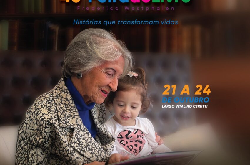  Inicia nesta terça-feira,21, a programação da 40ª Feira do Livro de FW