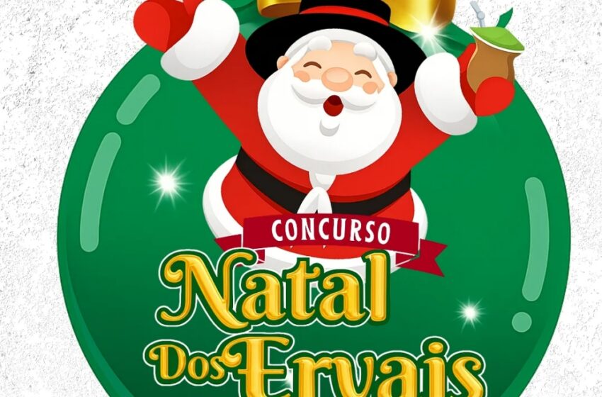  Concurso Natal dos Ervais Iluminado é lançado em Palmeira das Missões