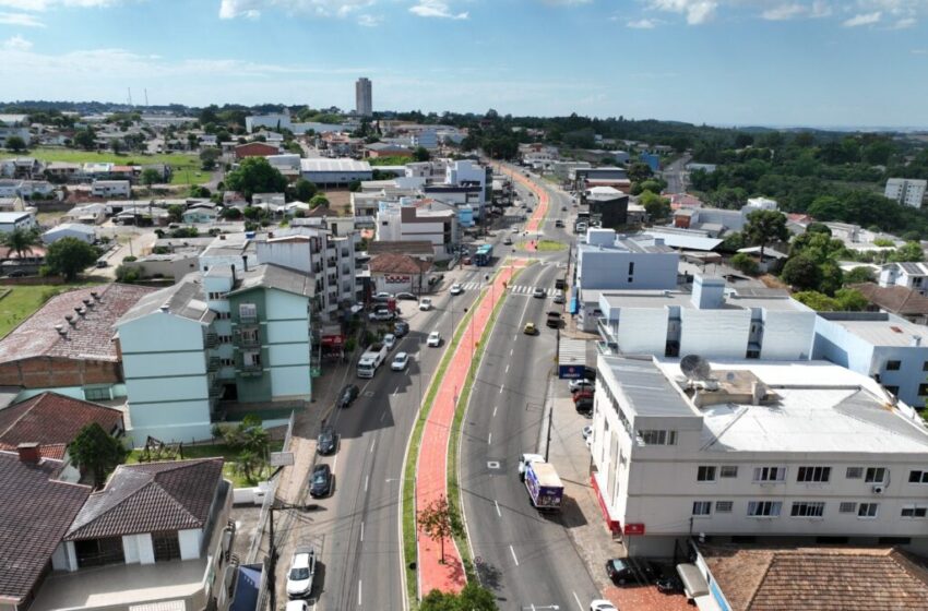  Prefeitura de Passo Fundo conclui primeira etapa da revitalização da Avenida Presidente Vargas