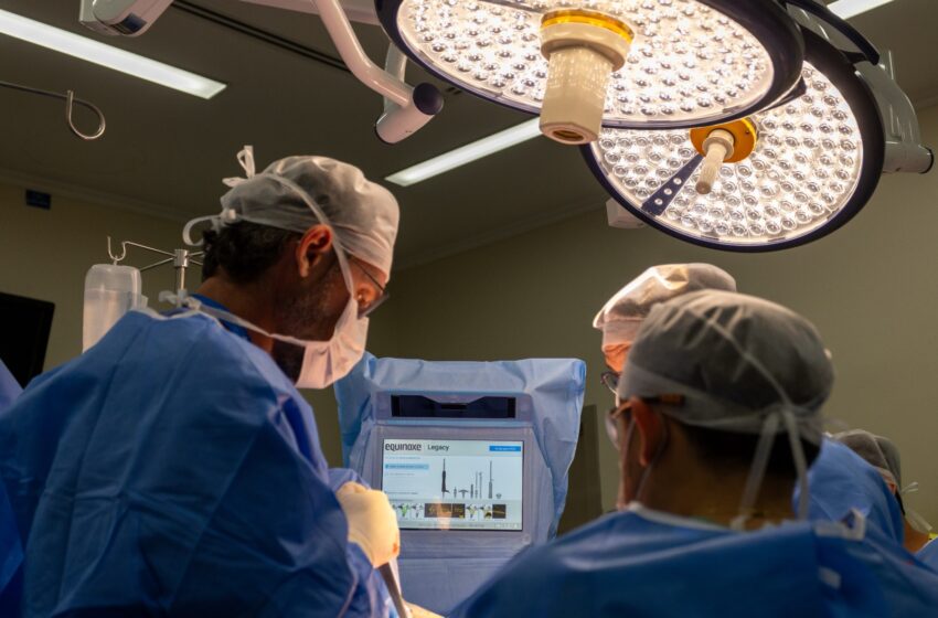 Hospital Moinhos de Vento utiliza GPS em cirurgia de prótese de ombro