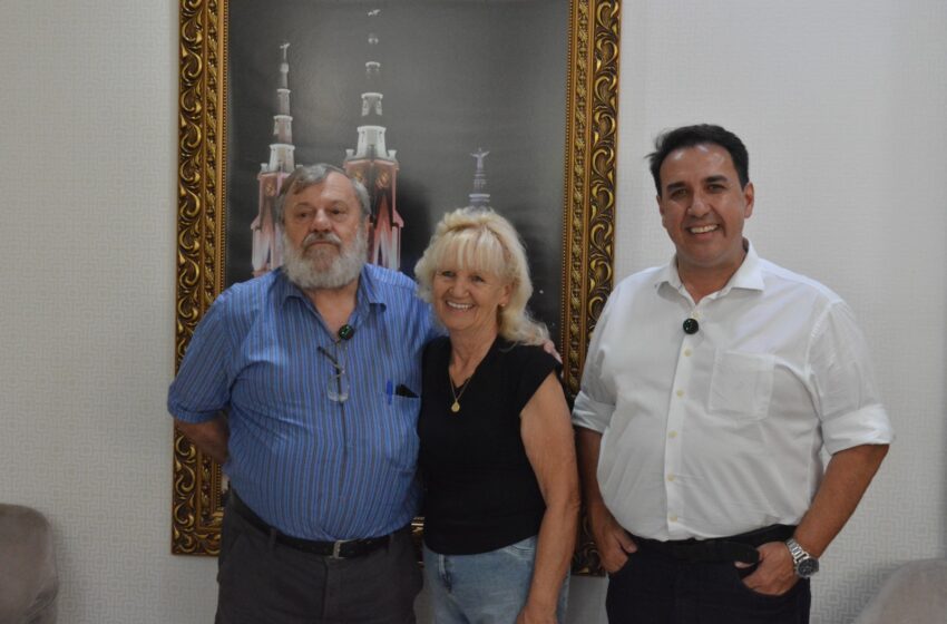  Prefeito Orlando Girardi recebe coordenador do Gabinete de Prefeitos do Estado