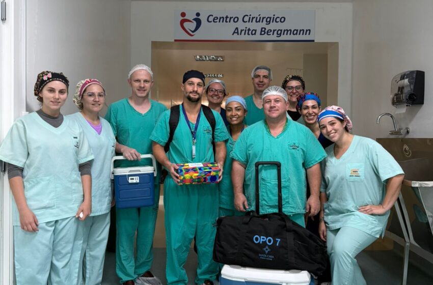  O Hospital Santo Antônio (HSA) realiza a primeira captação de órgãos do ano de 2026 em Tenente Portela