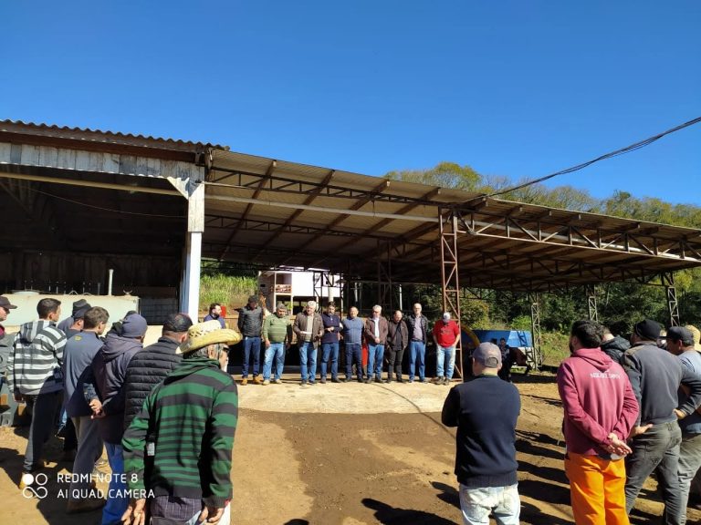 Administração Municipal  de Liberato Salzano inaugura sistema próprio de abastecimento de combustível na Secretaria De Obras