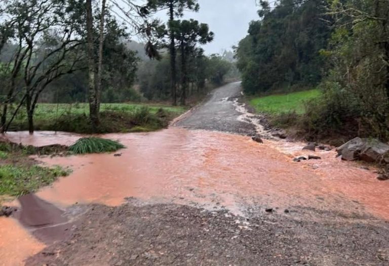 Chuvas castigam o Alto Uruguai e AMAU avalia decreto de emergência conjunto