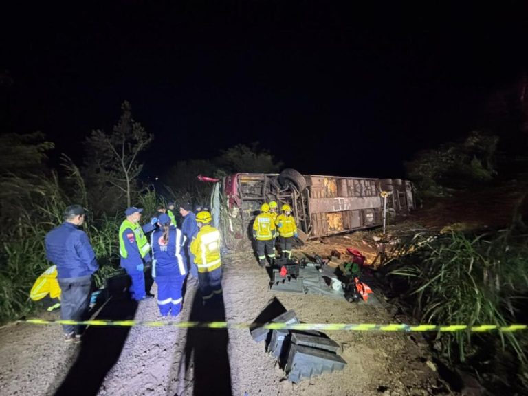 Maravilha SC – Ônibus sai da pista, cai em ribanceira e deixa três mortos na SC-492