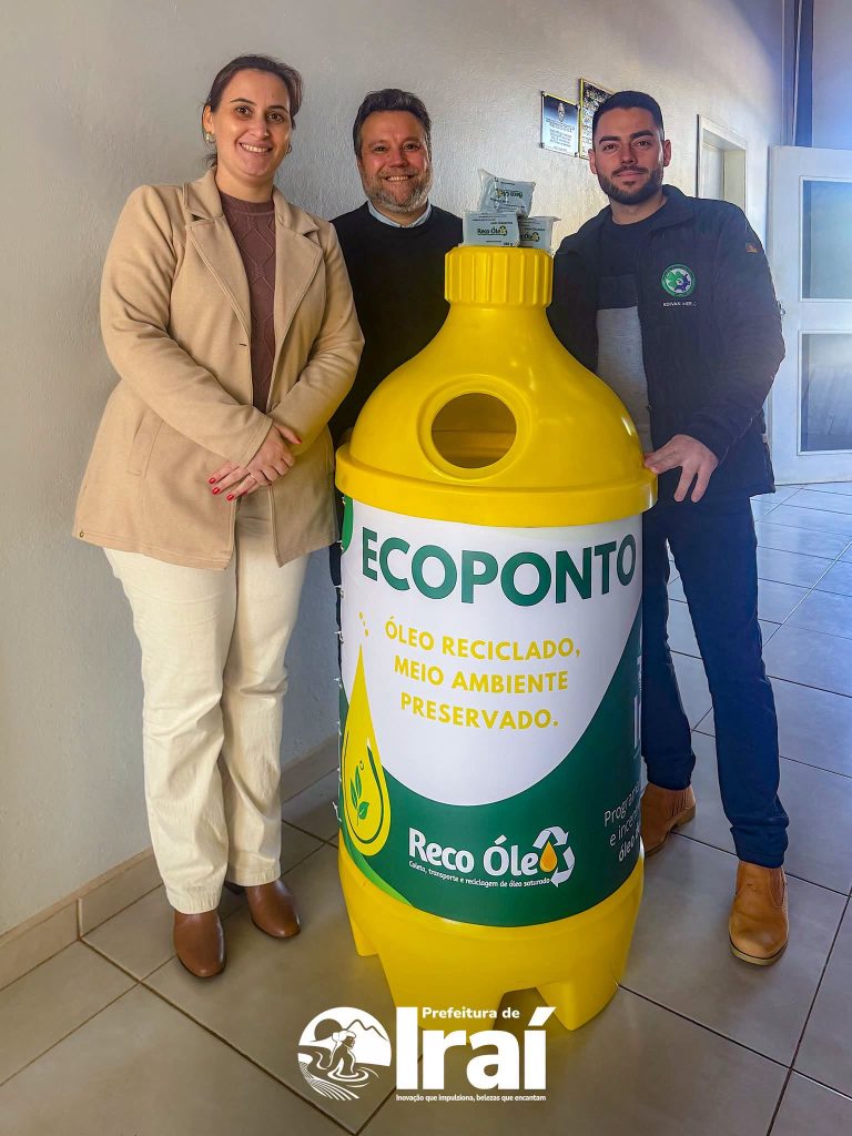 Administração Municipal lança projeto de recolhimento de óleo de cozinha usado