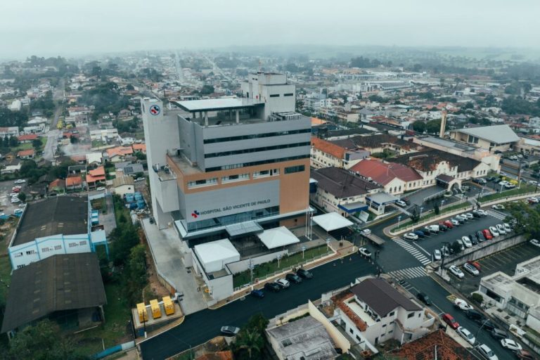 Nova torre do Hospital São Vicente Paulo em Mafra com 93% da obra concluída