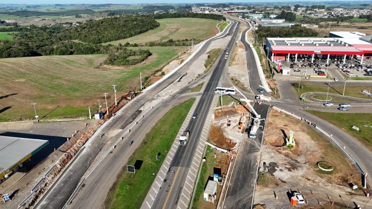 Obras da duplicação da BR-386 alteram tráfego em Soledade a partir desta segunda-feira,10