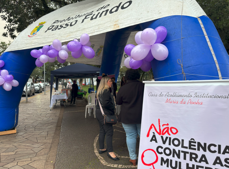 Passo Fundo: Tenda Lilás celebra os 20 anos da Lei Maria da Penha e fortalece a rede de proteção às mulheres