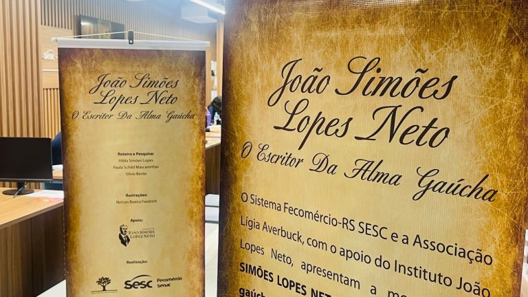 Sesc Frederico Westphalen recebe mostra sobre João Simões Lopes Neto